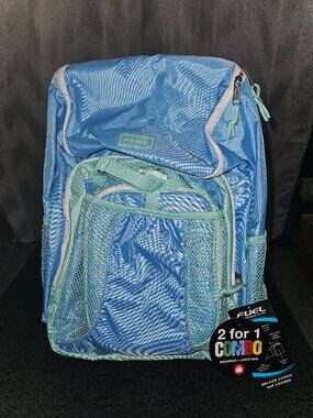 NWT Fuel Deluxe Top Loader Combo Backpack with Lunch Bag